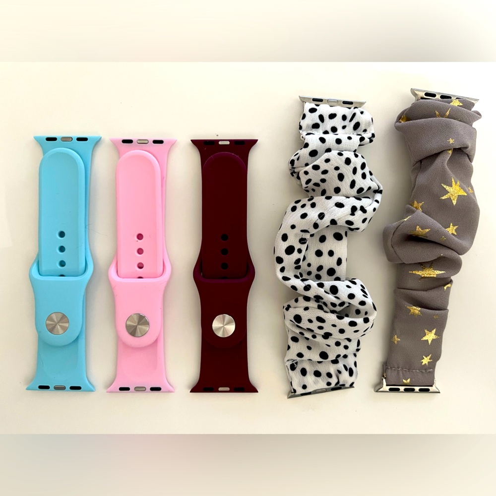 Altar’d State Smart Watch 2 Scrunchies and 3 Bands - never used NWOT